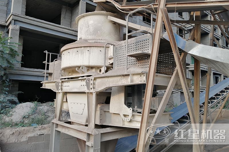 制砂機現場