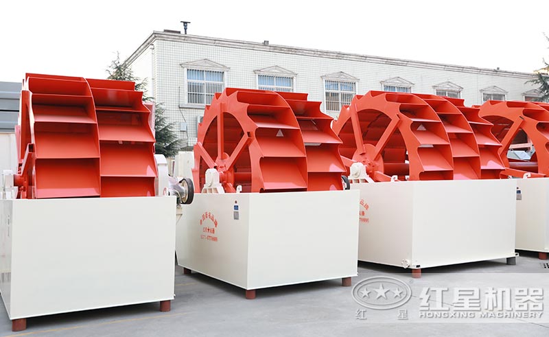 常見(jiàn)的輪斗式洗砂機(jī)