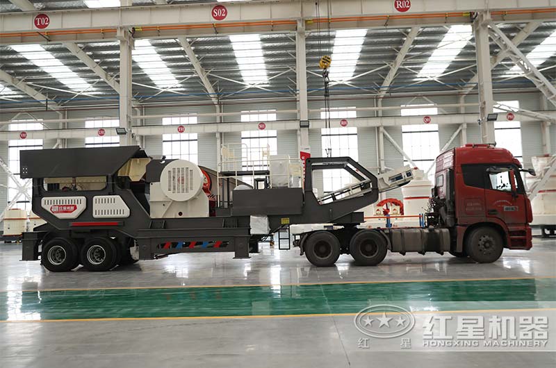 小型移動顎式碎石機