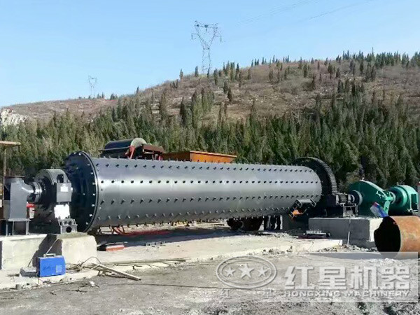 球磨機現場