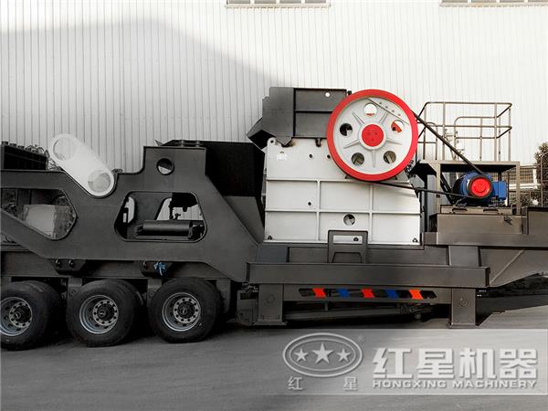 1100tph移動式顎式破碎站
