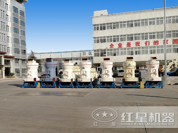 石灰石磨粉機_制粉機廠區圖