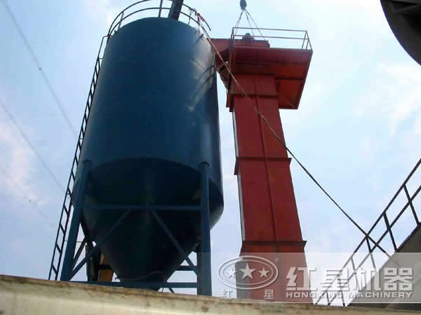 斗式提升機現場作業