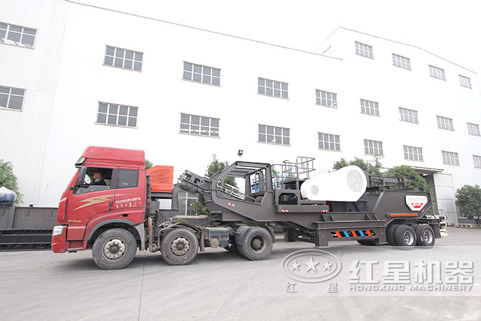 汽車式流動破碎機(jī)_汽車移動破碎設(shè)備