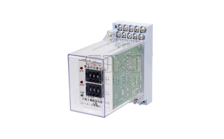 SJ-11A/14繼電器_SJ-11A/14時間繼電器_安裝尺寸圖